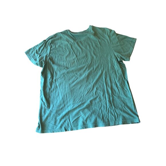 Green Cotton "High! From San Diego" Graphic T-Shirt Novelt Cannibis - Picture 3 of 3